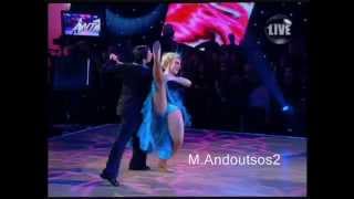 Dancing With The Stars Greece S02E02  Eleonora Meleti amp Hlias  Vieneziko Vals [upl. by Enitsirk]