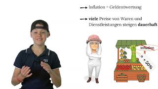 Was ist Inflation Wie wird Inflation gemessen Tim erklärt Wirtschaft 18 [upl. by Naerad]