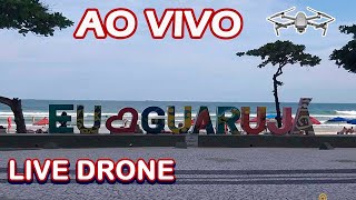 AO VIVO  VOO ATÉ A PRAIA DAS PITANGUEIRAS CENTRO GUARUJÁSP [upl. by Livvi507]