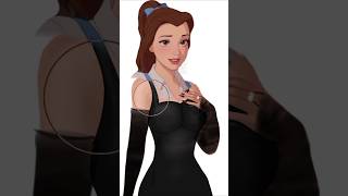 Princesse belle new transformation shorts disney [upl. by Houlberg]