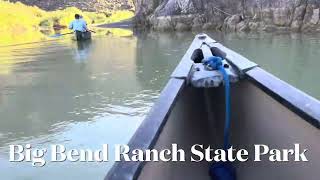 Paddling Dark Canyon  Big Bend Ranch State Park [upl. by Otirecul]