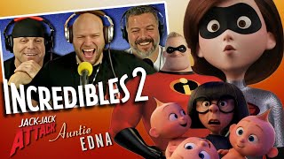 The Incredibles 2  Edna Mode Retrospective with Heidi Klum amp Kendall Jenner [upl. by Amihc115]