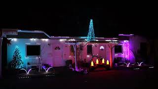 xLights Around The World 2022 dressello lghts  Show Bonustrack Light of Christmas [upl. by Akiam]