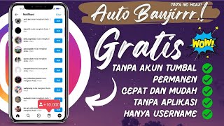 Cara Menambah Followers Instagram Gratis Permanen dan Instan Sepuasnya Terbaru [upl. by Whitford]