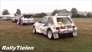 Eifel Rallye Festival 2023  Drive to amp from airfield  Group B WRC Legend rally cars  Full HD [upl. by Niram]