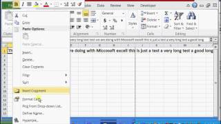 How to Fit Long Text in Excel  Microsoft Excel Help [upl. by Naol222]