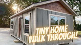 Incredible Tiny Modular Home Walk Through [upl. by Camilia928]