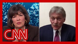 Amanpour pushes back on Kremlin spokesperson [upl. by Enneillij]