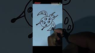 ladybug drawing ladybug HariArtschuttiDrawingtamil art hariarts drawing artshorts ladybugart [upl. by Coit]