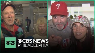 Phillies fans depart for UK as team takes on Mets in London Series [upl. by Avitzur]