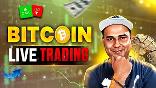 🔴BTC Live  Bitcoin Live Trading In Hindi  Crypto Trading Live  07 Oct Vertical [upl. by Akemahc]