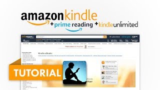 Amazon Kindle Bücher lesen Prime Reading  Kindle Unlimited Amazon Tutorial Serie 04 [upl. by Anihsat]