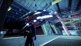 Unixursal Voyager Exotic Ship in Tower Hangar  Destiny 2 [upl. by Lorsung]