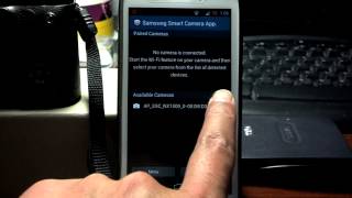 Samsung NX1000 Camera  How to use Smart Link [upl. by Estella754]