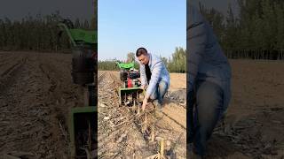 Agricultural Diesel 4WD weeding rotary tilling and furrowingGrass cutting machine part 669 [upl. by Navanod304]