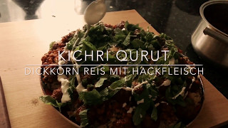 KICHRI QURUT DICKKORN Reis mit Hackfleisch Sauce und Quark✨✨ [upl. by Colton]