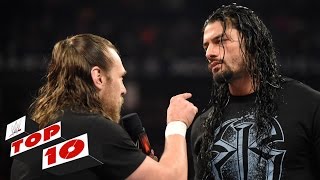 Top 10 WWE Raw moments February 23 2015 [upl. by Antipus661]