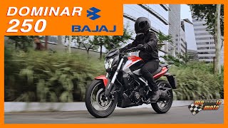 TESTRIDE BAJAJ DOMINAR 250 [upl. by Rainger]