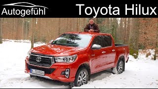 Toyota Hilux FULL REVIEW Executive 24 onroad vs offroad comparison  Autogefühl [upl. by Yentiw]