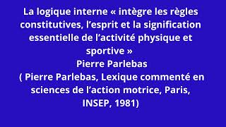 logique interne de l APS [upl. by Sivie]