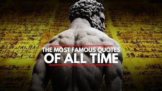 🔥TOP 180 Famous Quotes to Always Remember [upl. by Amsaj]