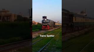 train railway locomotive railroad pakistan greenlineexpress ZCU20 leading Train [upl. by Odel755]