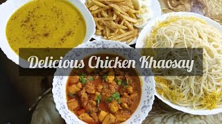 Chicken Khaosay easy recipe  How to make chicken khausa [upl. by Fanchan]