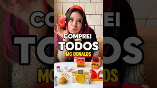 COMPREI TODOS NOVOS BRINQUEDOS DO MC DONALDS viviunicornio [upl. by Sparhawk]