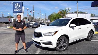 Is the 2020 Acura MDX Hybrid the BEST luxury hybrid SUV [upl. by Adirehs]