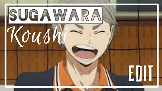 Sugawara Koushi  Haikyuu Edit  Playdate  Shay [upl. by Arratoon643]