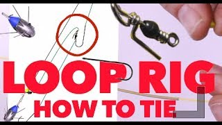 Sea Fishing rig guide How to tie the Loop rig [upl. by Tipton]