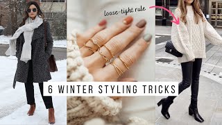 Winter Styling Tips Nobody Tells You  6 Fundamentals [upl. by Enneire701]