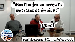 quotMontevideo no necesita empresas de ómnibusquot  INFOMOVILIDAD 03102024 [upl. by Neile]