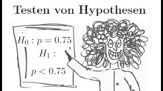 Testen von Hypothesen Erstellen eines linksseitigen HypothesenTestes  Mathematik vom Mathe Schmid [upl. by Palumbo]