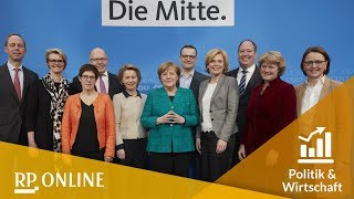 Neue Minister 2018 Das ist Angela Merkels neue Mannschaft [upl. by Patrizius]