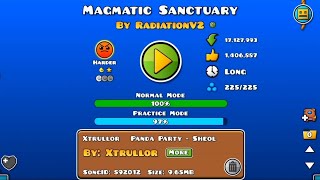 Magmatic Sanctuary By Radiationv2  Geometry dash [upl. by Jaela]