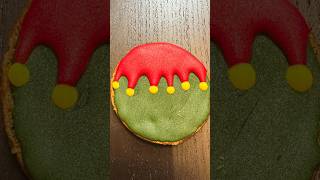 Easy Christmas Elf Hat Cookies  Easy Recipe 🎅🍪 [upl. by Akela]