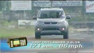 Motorweek Video of the 2007 Mitsubishi Outlander [upl. by Yblok]