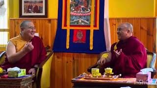 Kabjie Namkhai Nyingpo Rinpoche And Shechen Rabjam Rinpoche 🙏🙏🙏 [upl. by Arretak864]