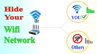 how to hide wifi network tp link router  how to hide wifi name in tp link router [upl. by Relyc]