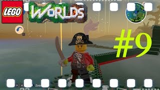 FR Lego Worlds Lets play Création dun bateau pirate [upl. by Trinee]