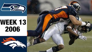 Seahawks vs Broncos 2006 Week 13 [upl. by Killoran]