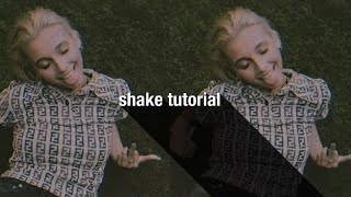 hard shake  after effects tutorial sapphire needed [upl. by Nwahsear]