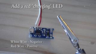 Adding LEDs to TP4056 Module [upl. by Adler]