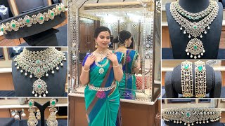 Diamond Bridal sets  openclose setting diamond Jewellery amp multipurpose  Tirumala Jewellers [upl. by Yruam]