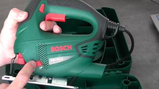 Распаковка  Электролобзик Bosch PST 700 E [upl. by Delanie]