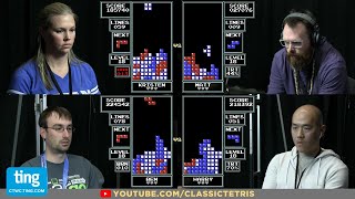 2018 Classic Tetris World Championship Day 2 [upl. by Timothea404]