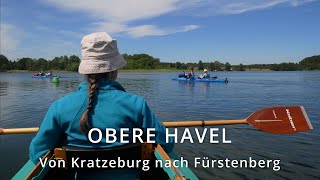 Obere Havel Kajaktour von Kratzeburg nach Fürstenberg mit dem Faltboot Pouch Reisezweier RZ 96 [upl. by Adniralc800]