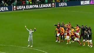 MUSLERA maç sonu üçlü GalatasaraySparta Prag [upl. by Eniamaj]