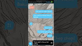 Vigilante Kuro Izuku AizawaDadzawa BNHAMHA Texting Stories [upl. by Sandie]